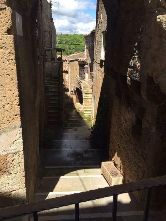 Appartamento Del Cuore Pitigliano Bagian luar foto